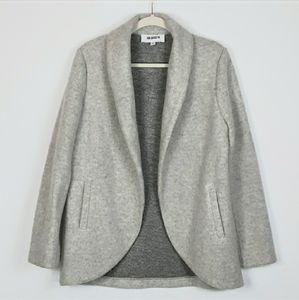 BB Dakota gray blazer style pocket cardigan M nwot
